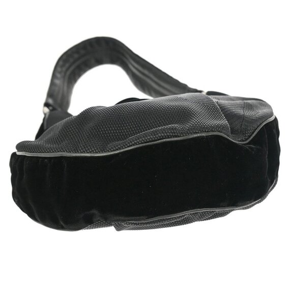 Yves Saint Laurent Black Nylon Rive Gauche Shoulder Bag 119960.212792 155252 - Picture 3 of 10